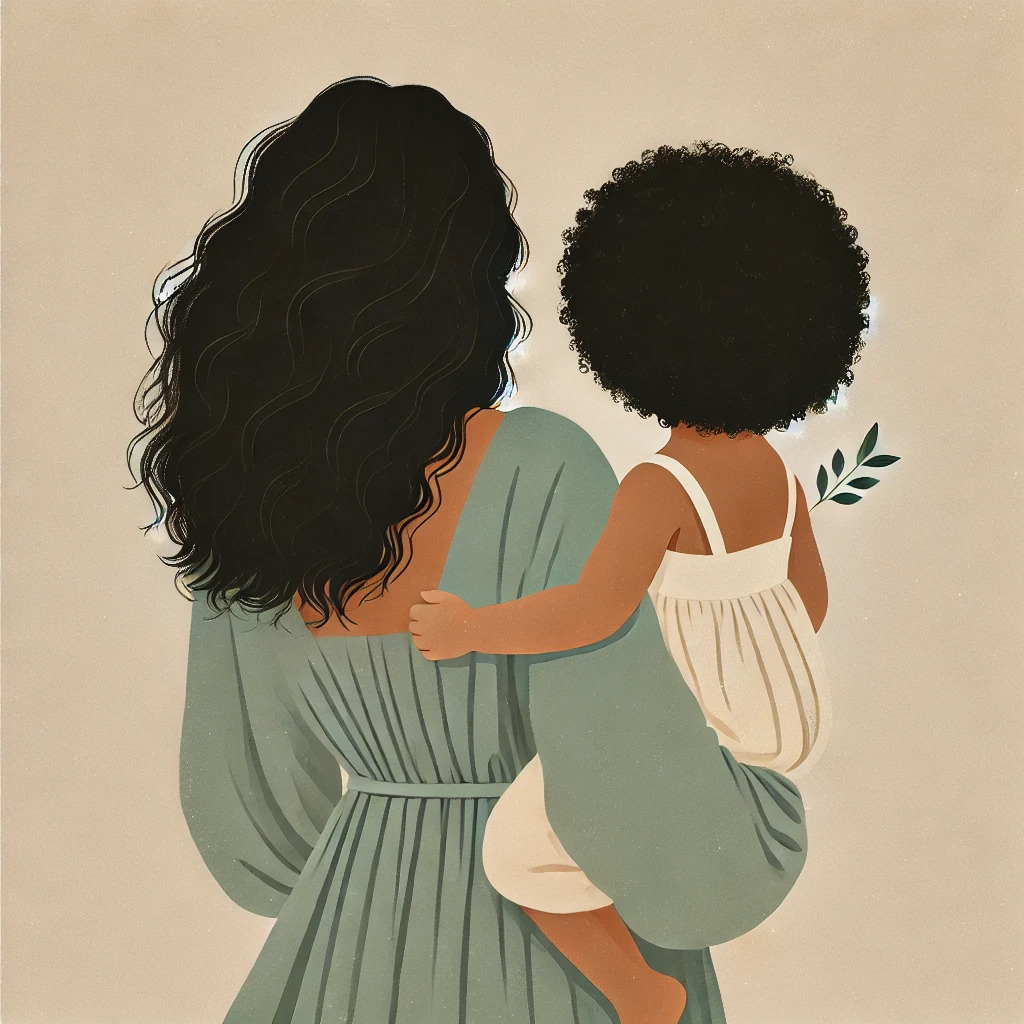 image of a mother with her daughter